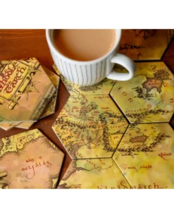 Lord of the Rings Untersetzer Mittelerde-Karte