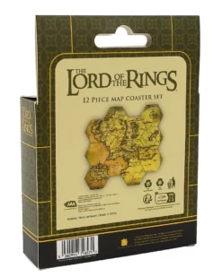 Lord of the Rings Untersetzer Mittelerde-Karte