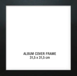 LP Album Cover Rahmen 31,5x31,5cm 10er Set