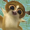 Madagascar Postkarte I Love you