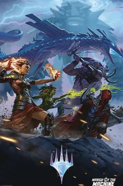 Magic the Gathering Poster March of the Magic