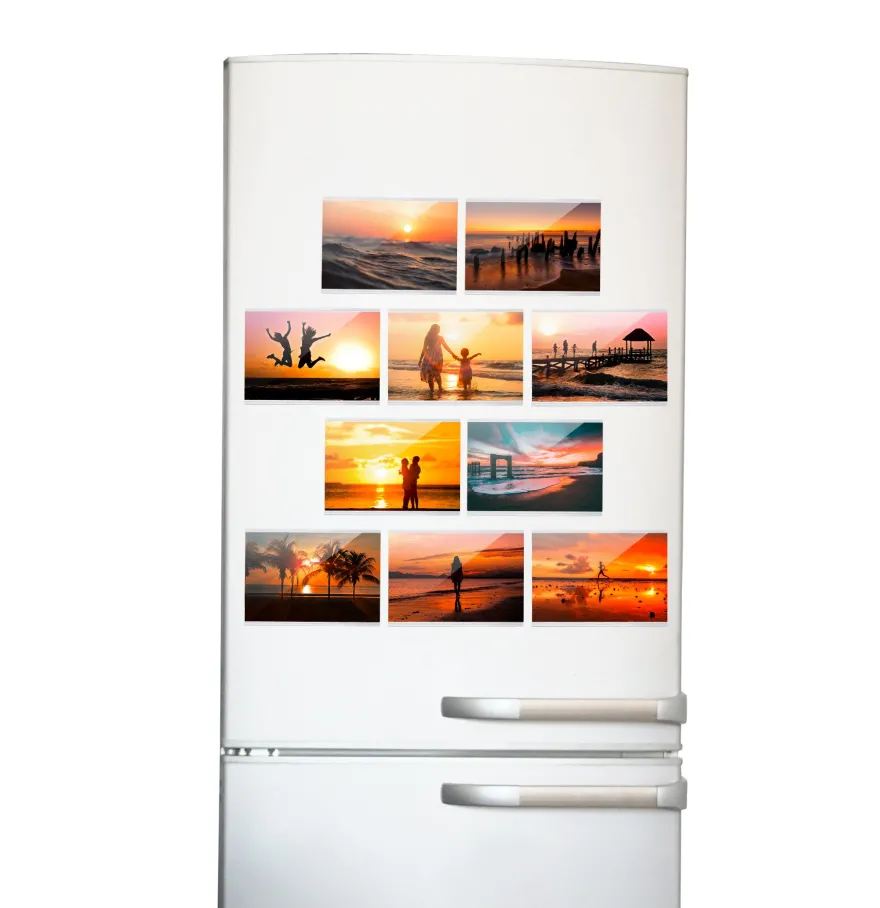 Magnetische Fototasche 10 x 15 cm, 10er Set