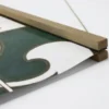 Magnetische Posterleiste 41cm Paar MDF Natur