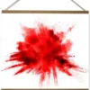 Magnetische Posterleiste 92,5 cm Paar MDF Natur