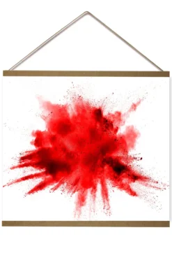 Magnetische Posterleiste 92,5 cm Paar MDF Natur