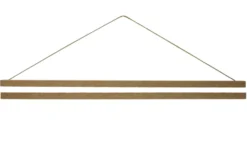 Magnetische Posterleiste 92,5 cm Paar MDF Natur