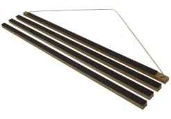Magnetische Posterleiste 92,5 cm Paar MDF Natur