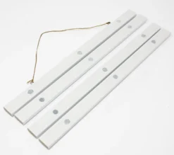 Magnetische Posterleisten 30,5 cm, Paar, Kunststoff weiß