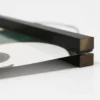 Magnetische Posterleisten 62 cm, Paar, MDF schwarz