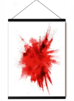 Magnetische Posterleisten 62 cm, Paar, MDF schwarz