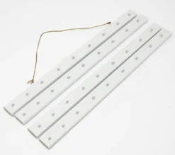 Magnetische Posterleisten 61 cm, Paar, Kunststoff weiß