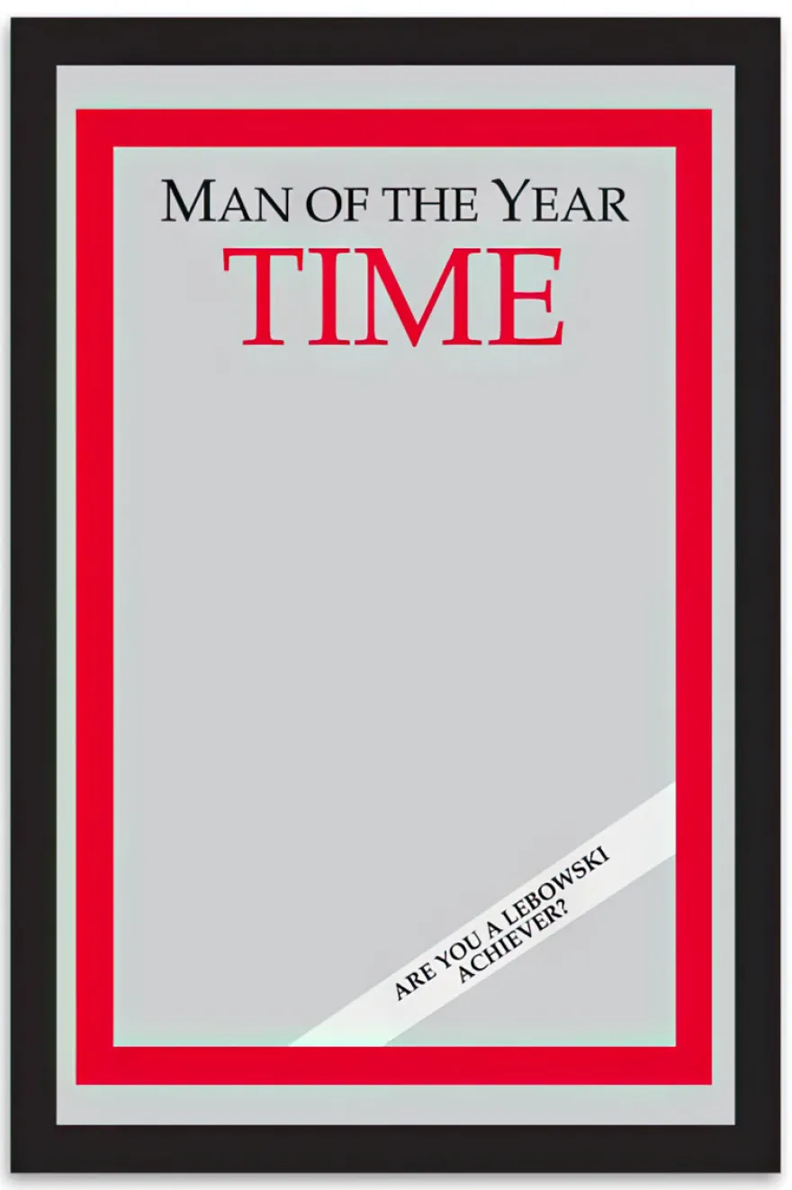 Man of the Year Time Magazine Spiegel aus The Big Lebowski