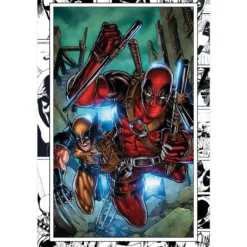 Marvel Comics Poster Deadpool & Wolverine