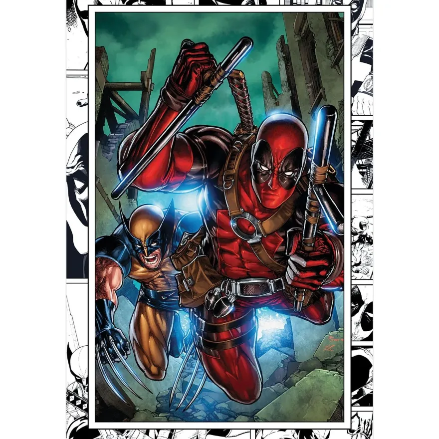 Marvel Comics Poster Deadpool & Wolverine