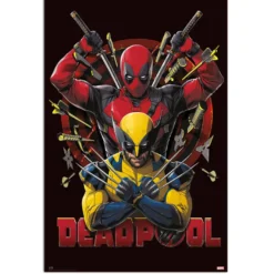 Marvel Comics Poster Deadpool & Wolverine 2