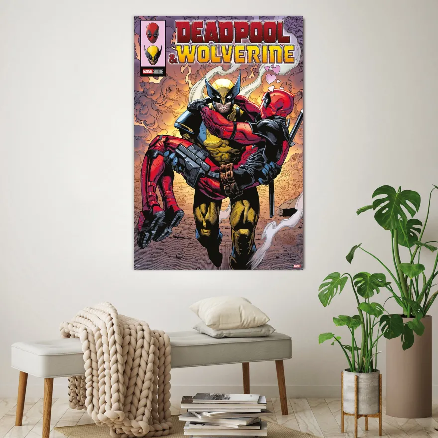 Marvel Comics Poster Deadpool & Wolverine 1