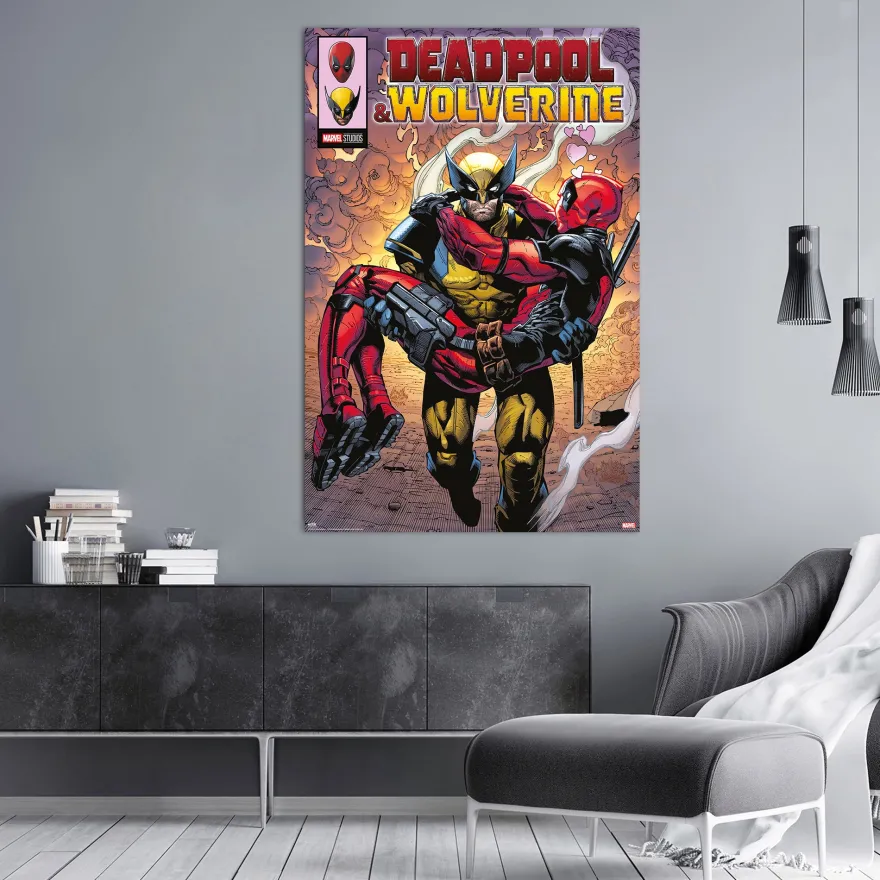 Marvel Comics Poster Deadpool & Wolverine 1