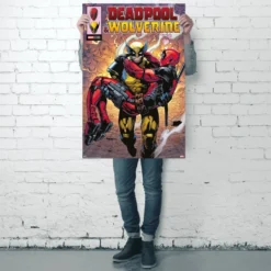 Marvel Comics Poster Deadpool & Wolverine 1