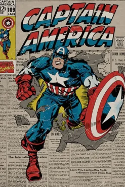 Marvel Comics Poster 3er-Set Retro