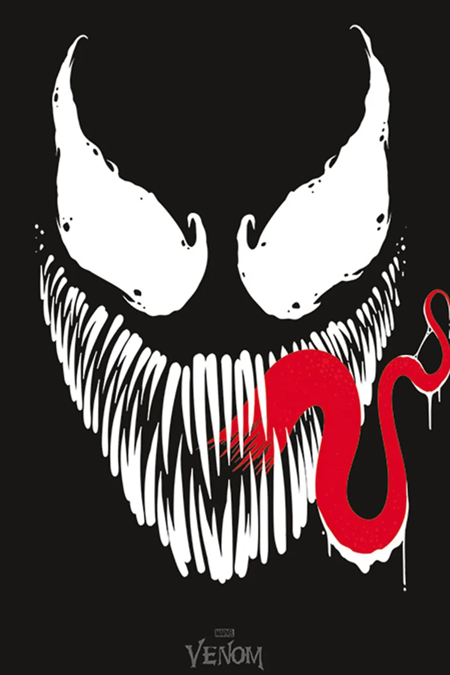 Marvel Comics Poster Venom Face