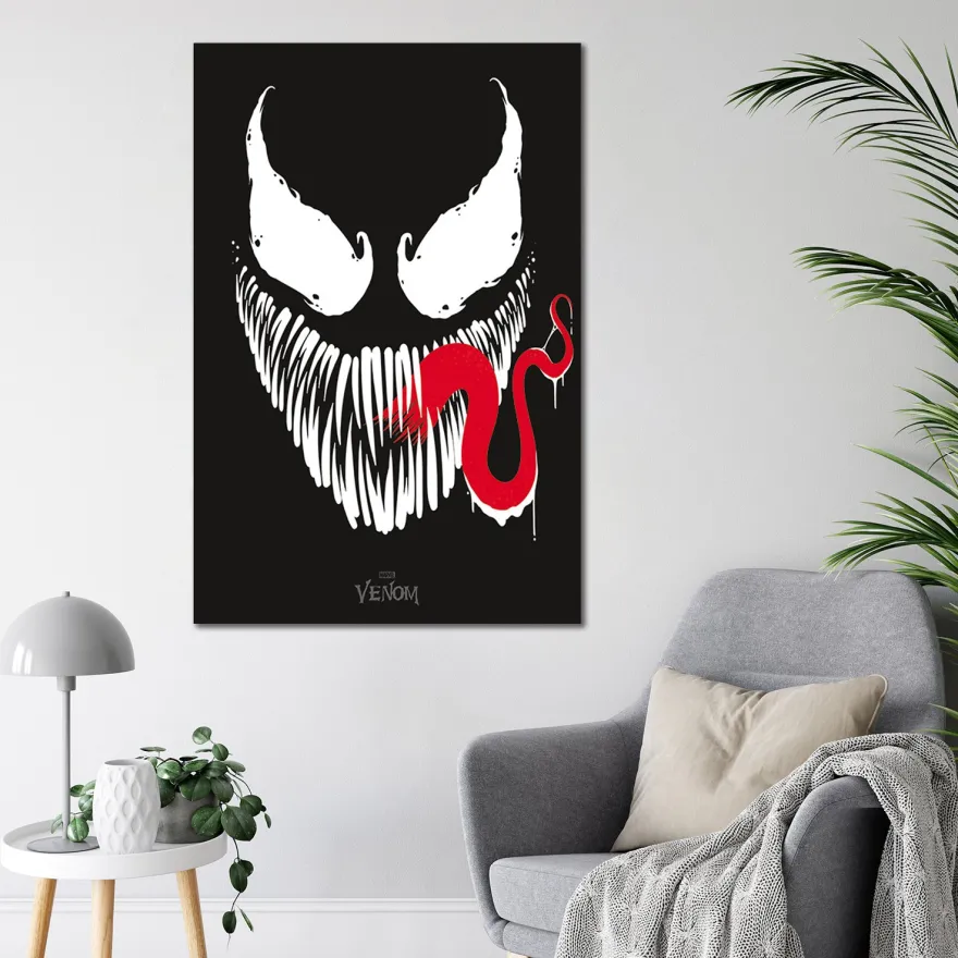 Marvel Comics Poster Venom Face