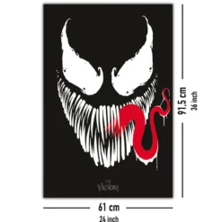 Marvel Comics Poster Venom Face