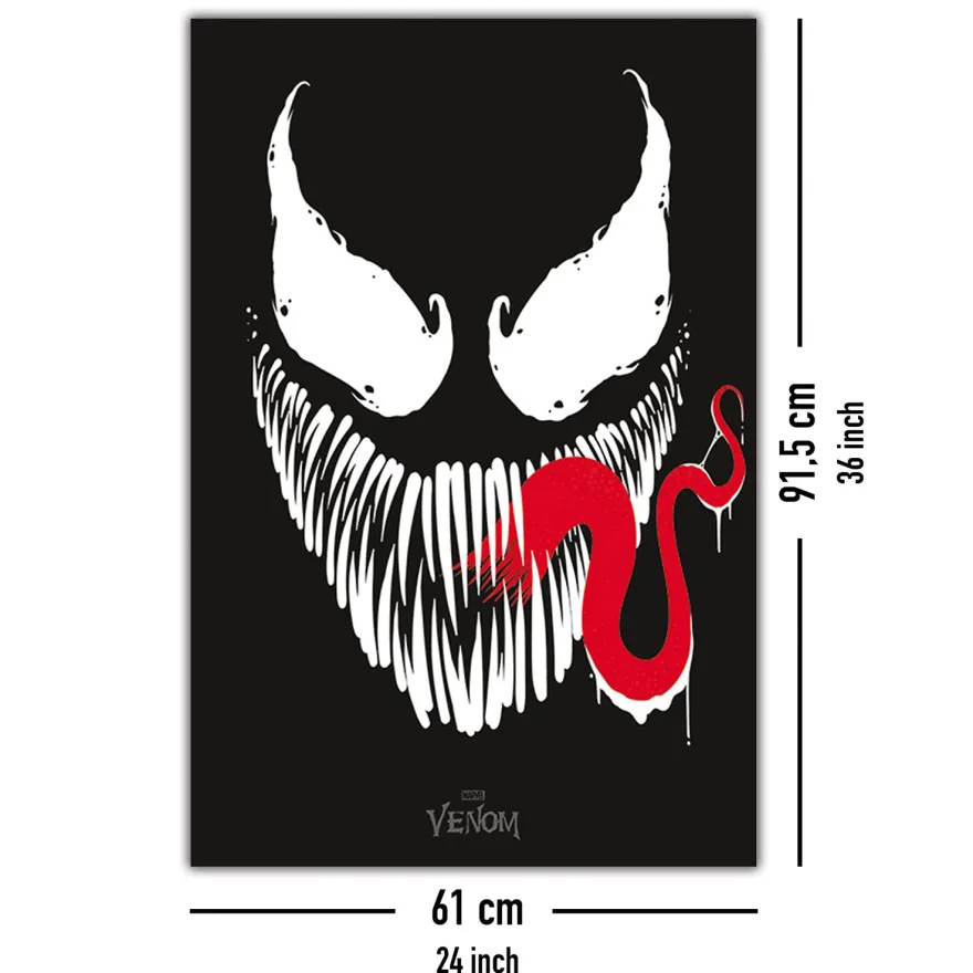 Marvel Comics Poster Venom Face