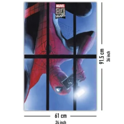 Marvel Comics Spider-Man Poster 80 Years Anniversary