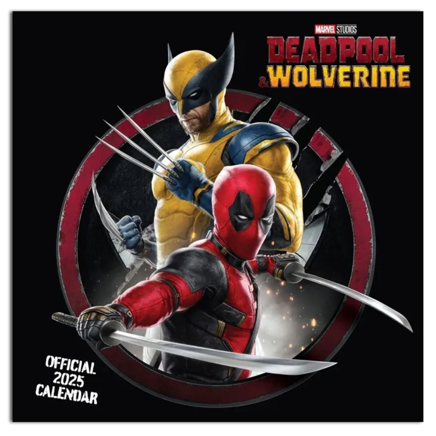 Marvel Deadpool Kalender 2025 Deadpool & Wolverine