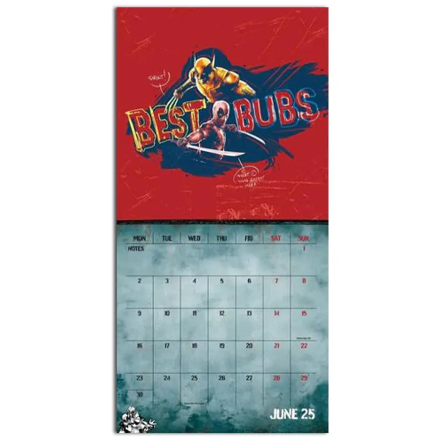 Marvel Deadpool Kalender 2025 Deadpool & Wolverine