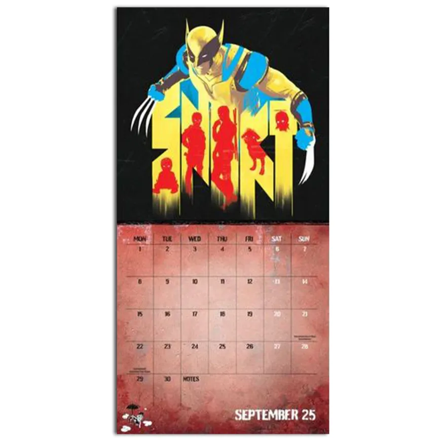 Marvel Deadpool Kalender 2025 Deadpool & Wolverine