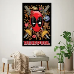 Marvel Deadpool Poster Chimichanga