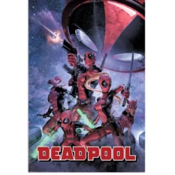 Marvel Deadpool Poster Family