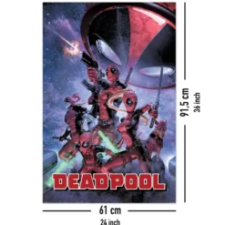 Marvel Deadpool Poster Family