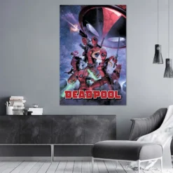 Marvel Deadpool Poster Family