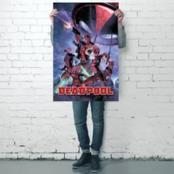 Marvel Deadpool Poster Family
