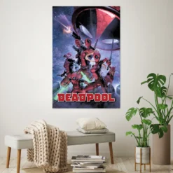 Marvel Deadpool Poster Family