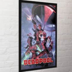 Marvel Deadpool Poster Family