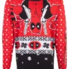 Marvel Deadpool Strickpullover Unisex Weihnachten