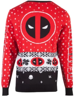 Marvel Deadpool Strickpullover Unisex Weihnachten