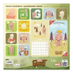 Marvel I am Groot Kalender 2026 inklusive Poster