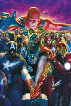 Marvel Poster Avengers by Alex Ross