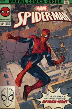 Marvel Poster Spider-Man Comic Front