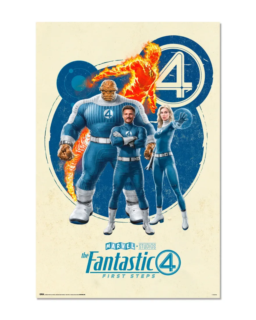Marvel Poster The Fantastic 4 First Steps
