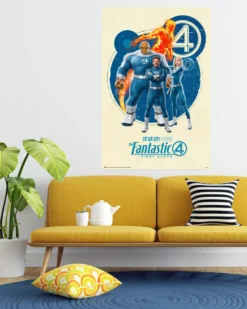 Marvel Poster The Fantastic 4 First Steps