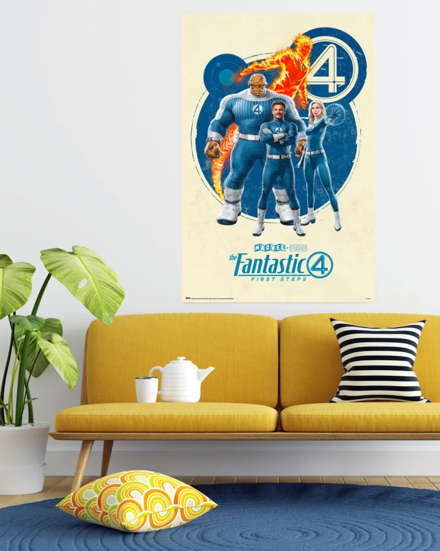 Marvel Poster The Fantastic 4 First Steps