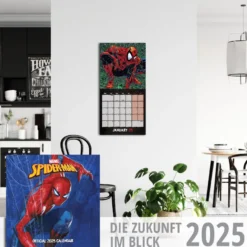 Marvel Spiderman Kalender 2025 inkl. Miniposter