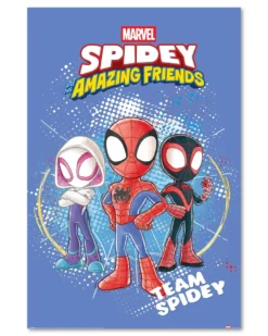 Marvel Spidey And His Amazing Friends Poster Team Spidey