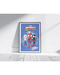 Marvel Spidey And His Amazing Friends Poster Team Spidey