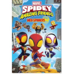 Marvel Spidey And His Amazing Friends Poster Web-Spinners